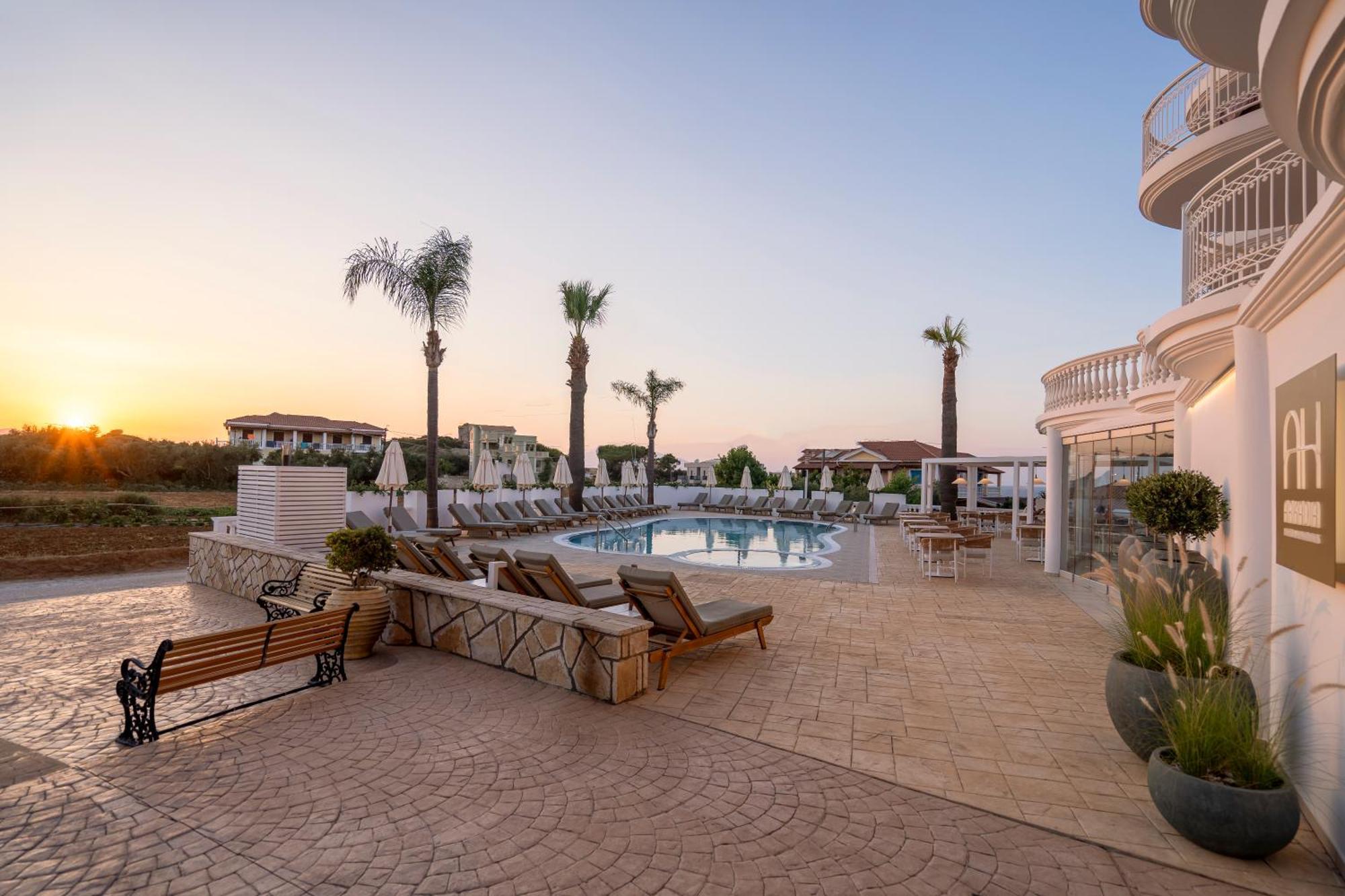 Arkadia Hotel Kypseli Exterior photo