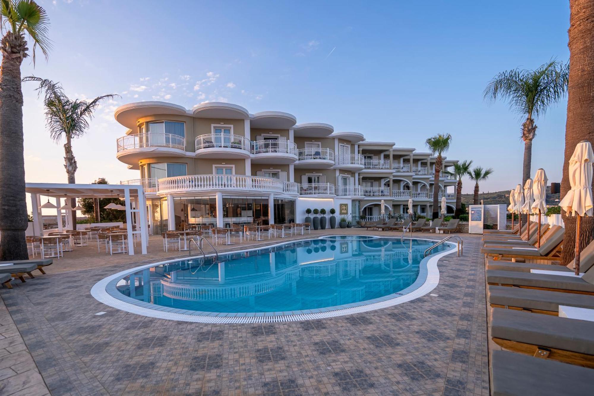 Arkadia Hotel Kypseli Exterior photo